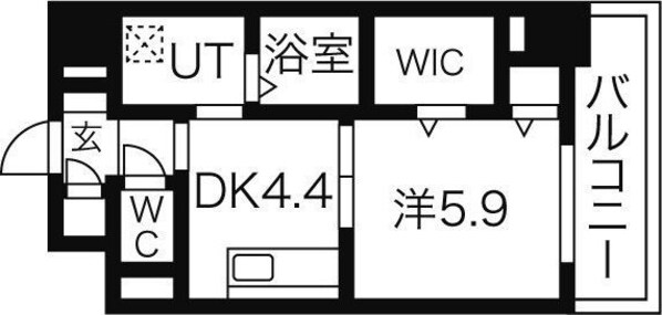 トレフルコートの物件間取画像